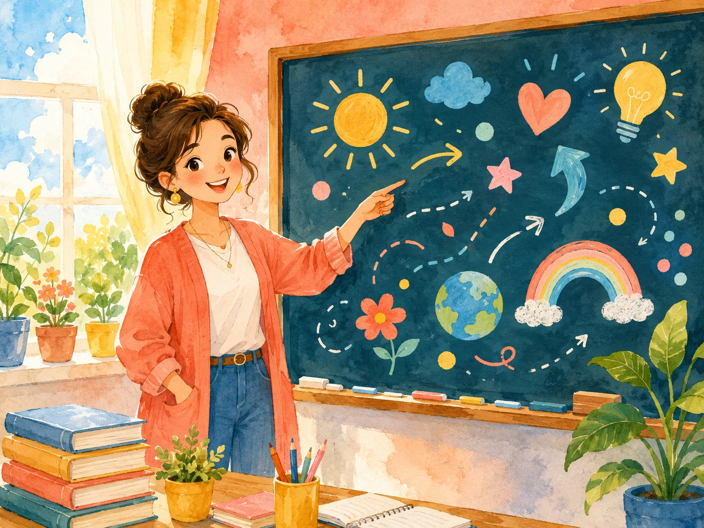 Course lesson visual